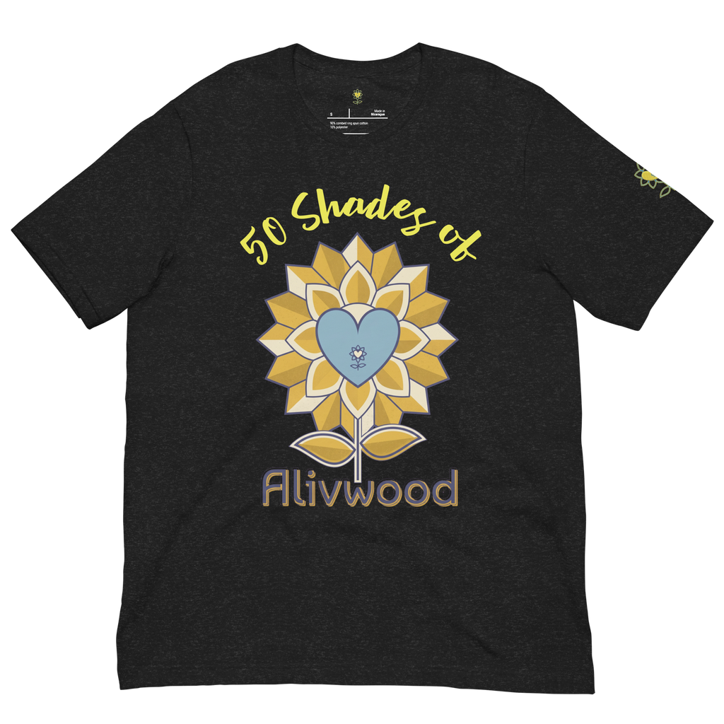 Alivwood 50Shadesof Unisex t-shirt - Alivwood