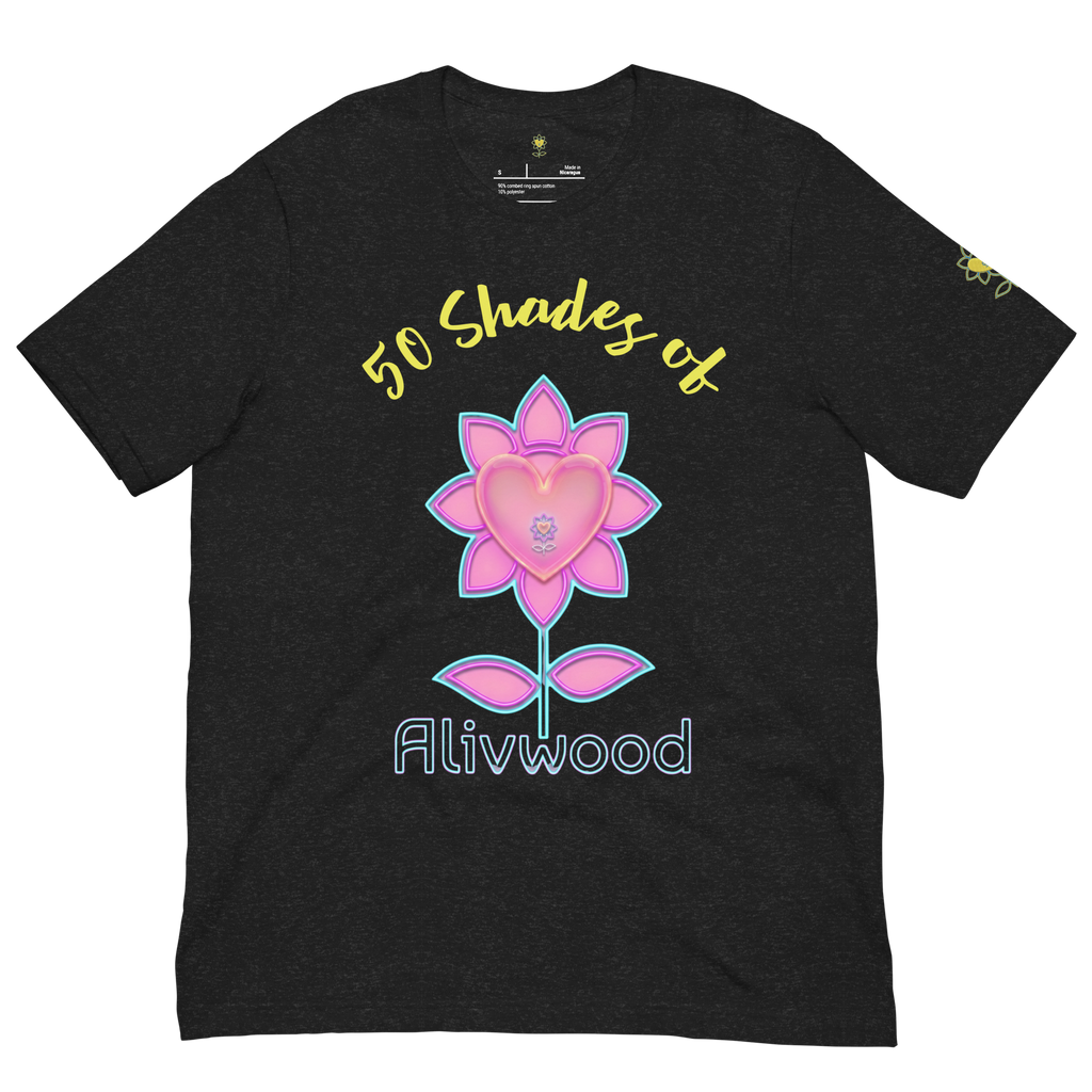 Alivwood 50Shadesof Unisex t-shirt - Alivwood