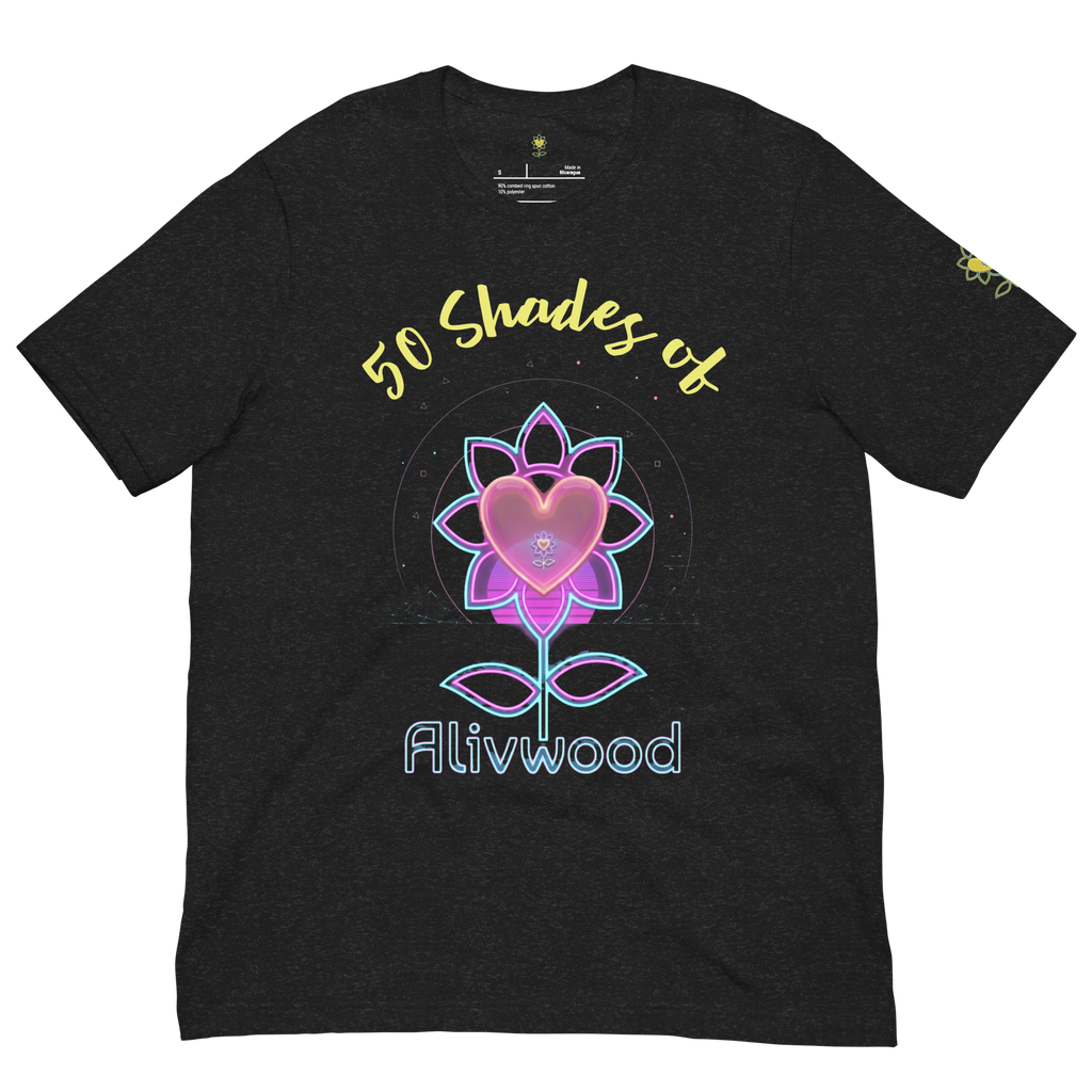 Alivwood 50Shadesof Unisex t-shirt - Alivwood