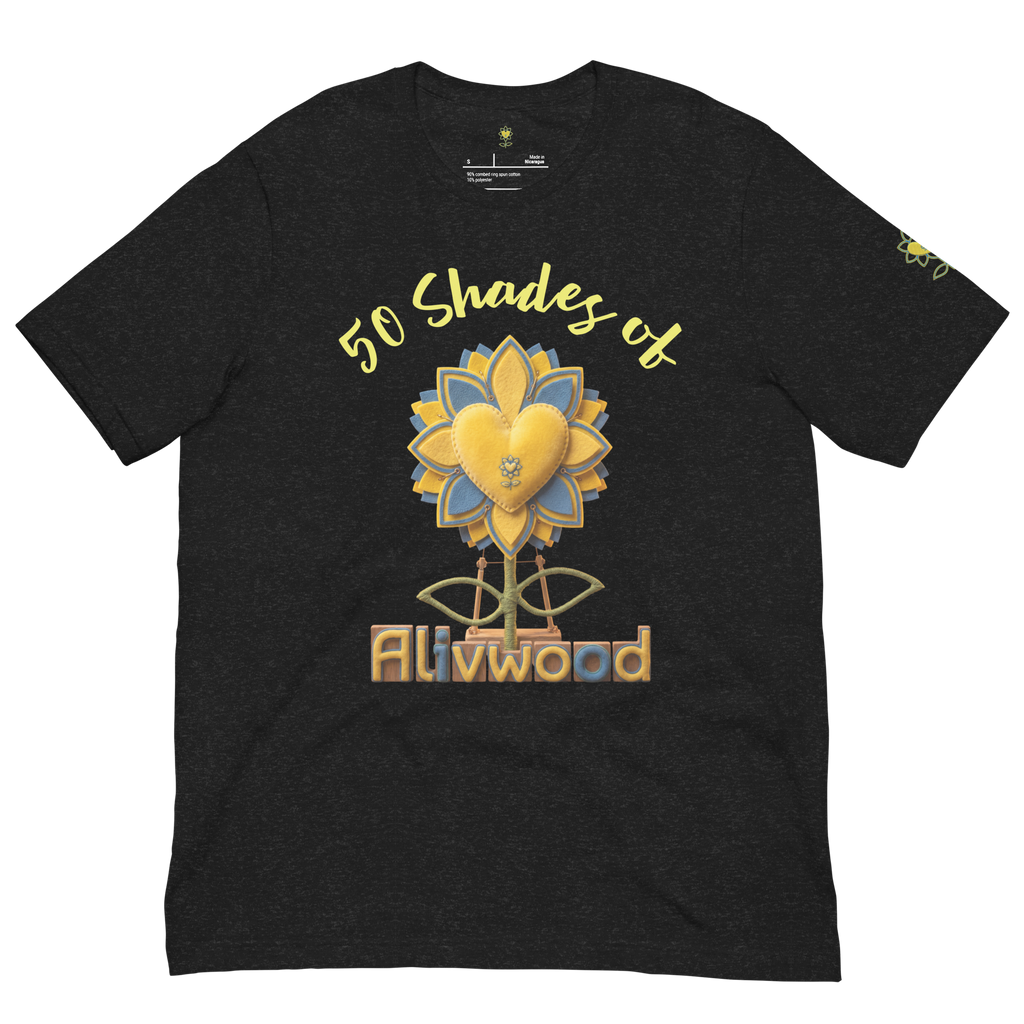 Alivwood 50Shadesof Unisex t-shirt - Alivwood