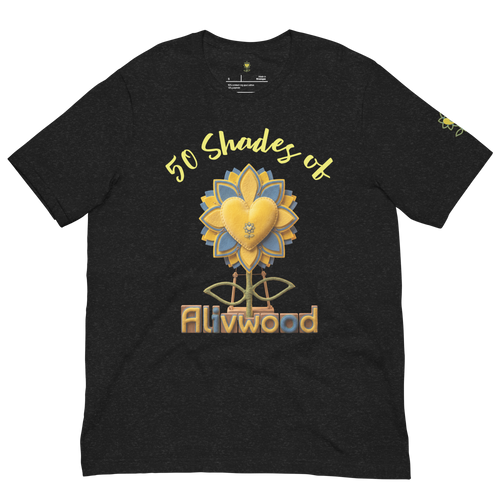 Alivwood 50Shadesof Unisex t-shirt - Alivwood
