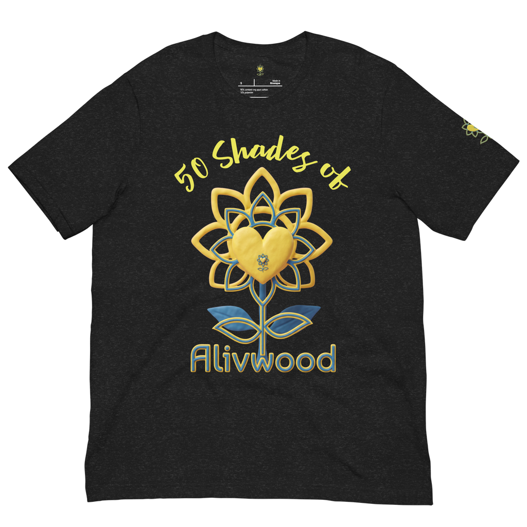 Alivwood 50Shadesof Unisex t-shirt - Alivwood
