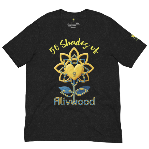 Alivwood 50Shadesof Unisex t-shirt - Alivwood