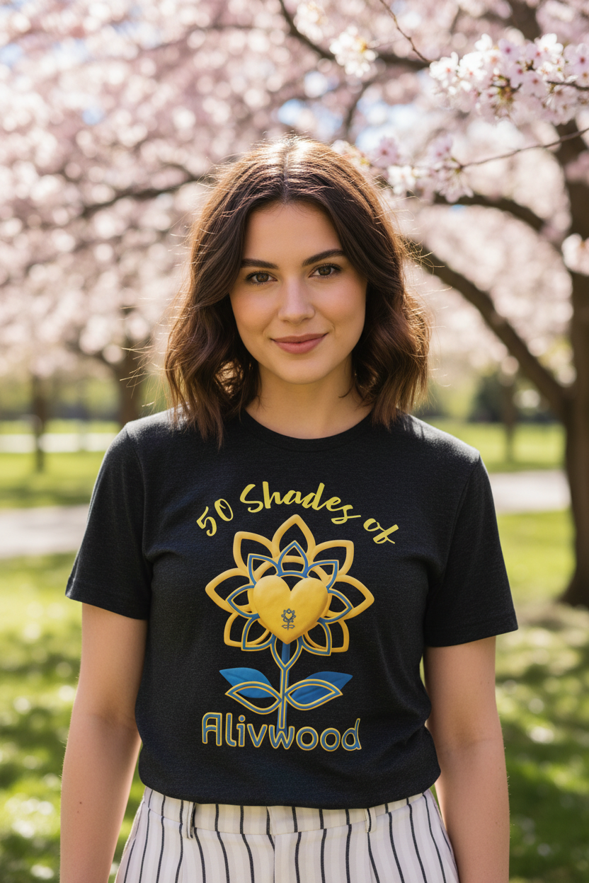 Alivwood 50Shadesof Unisex t-shirt - Alivwood