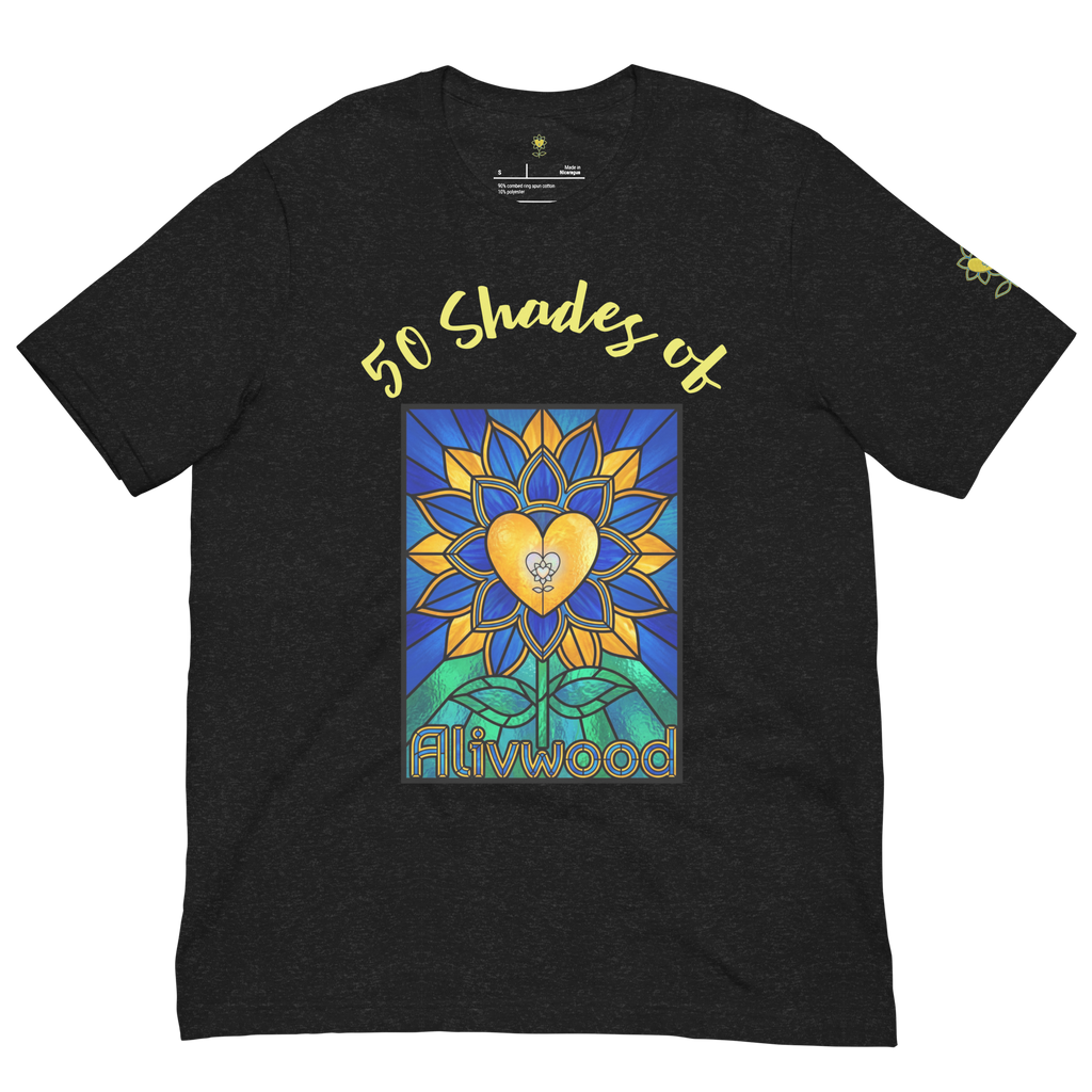 Alivwood 50Shadesof Unisex t-shirt - Alivwood