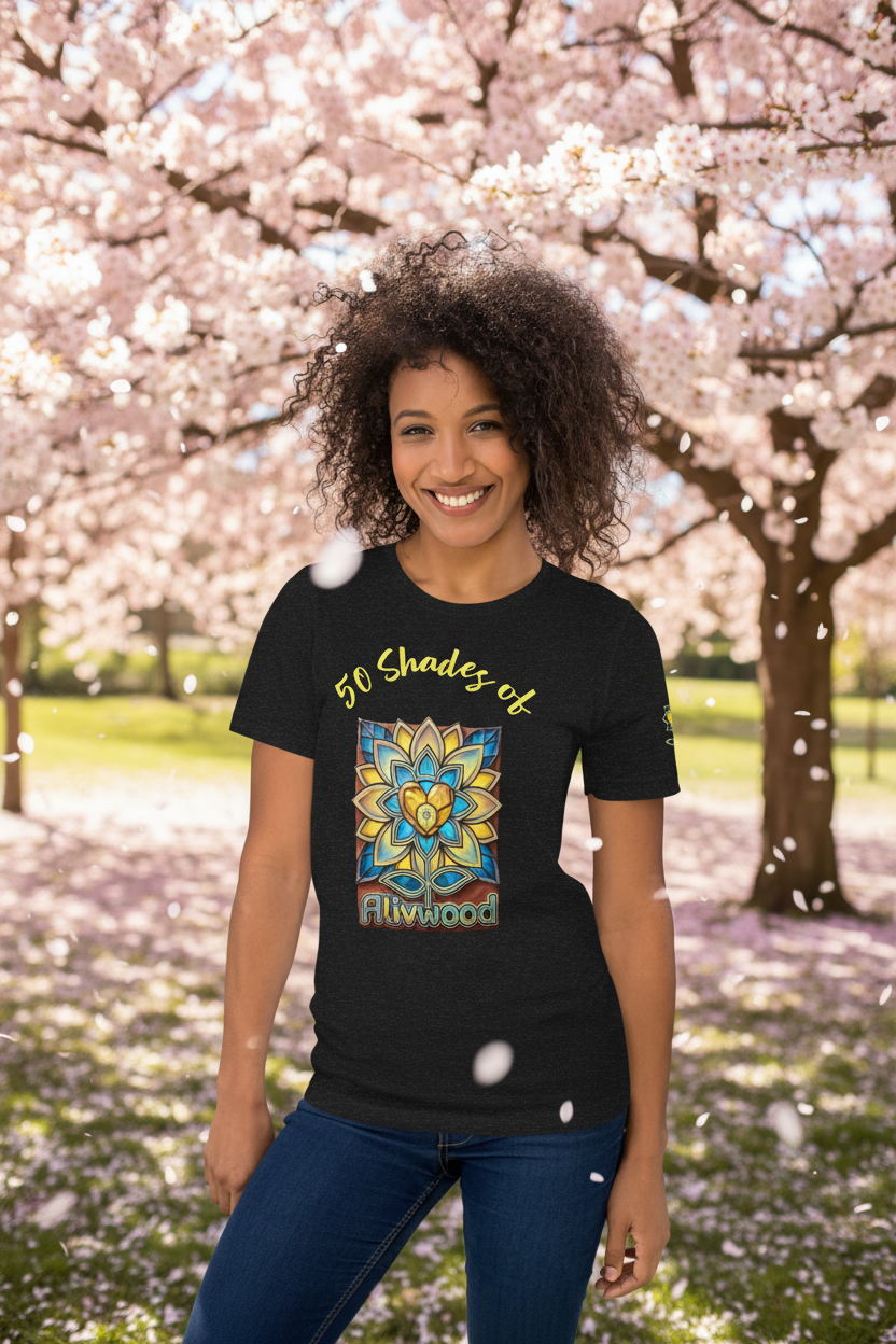 Alivwood 50Shadesof Unisex t-shirt - Alivwood