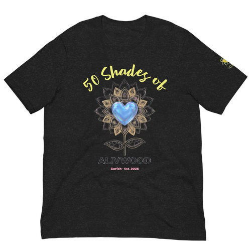 Alivwood 50Shadesof Unisex t-shirt - Alivwood
