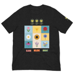 Flower matrix Unisex t-shirt - Alivwood