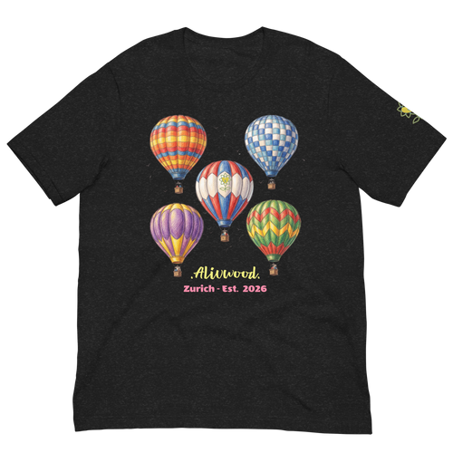 Alivwood Air Balloons Unisex T-shirt - Alivwood