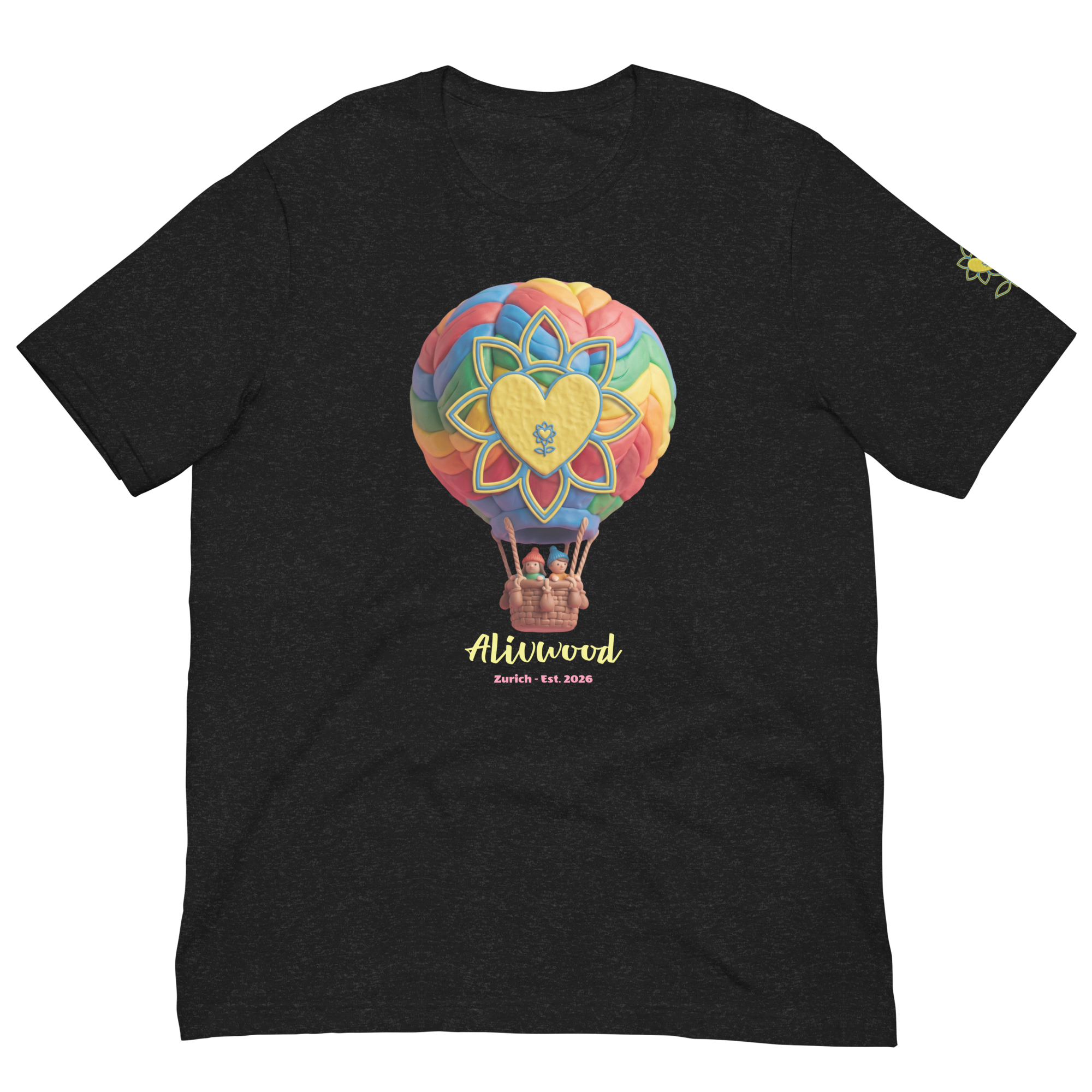 Alivwood Air Balloon Unisex t-shirt - Alivwood