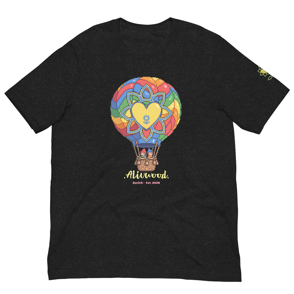Alivwood Air Balloon Unisex t-shirt - Alivwood