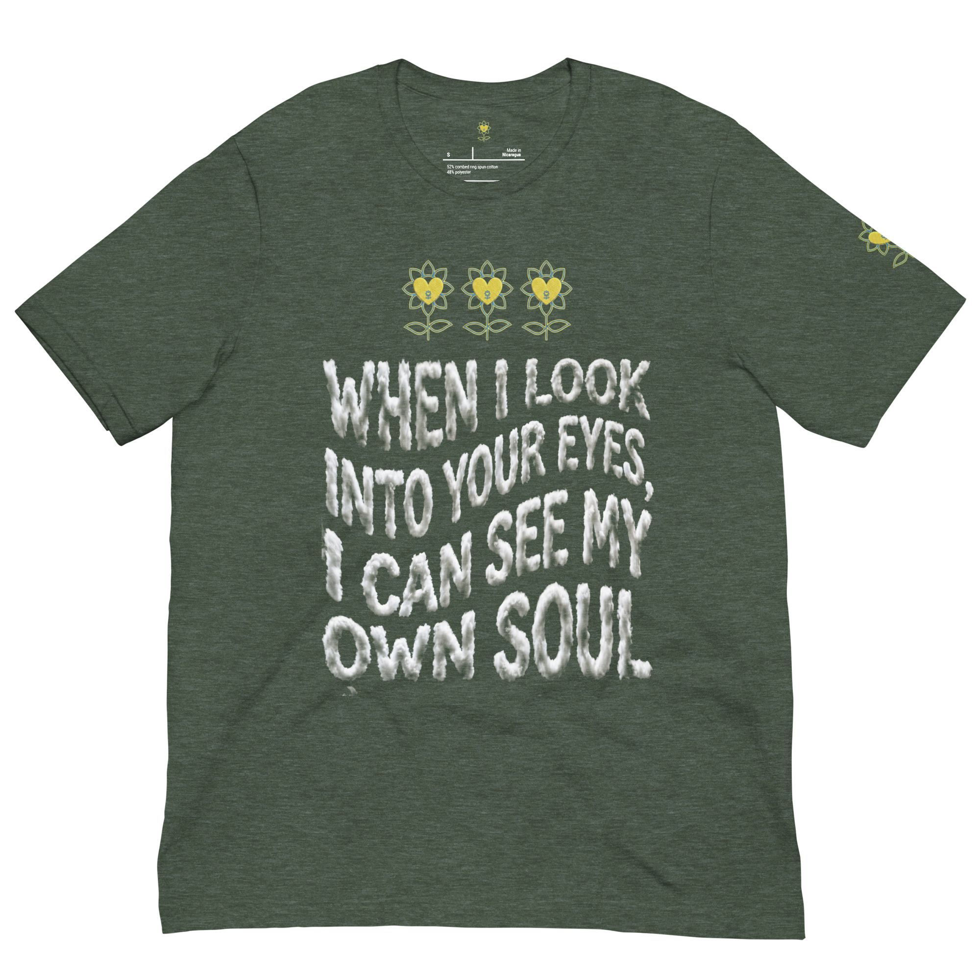 When I Look Into Your Eyes Tee - Alivwood
