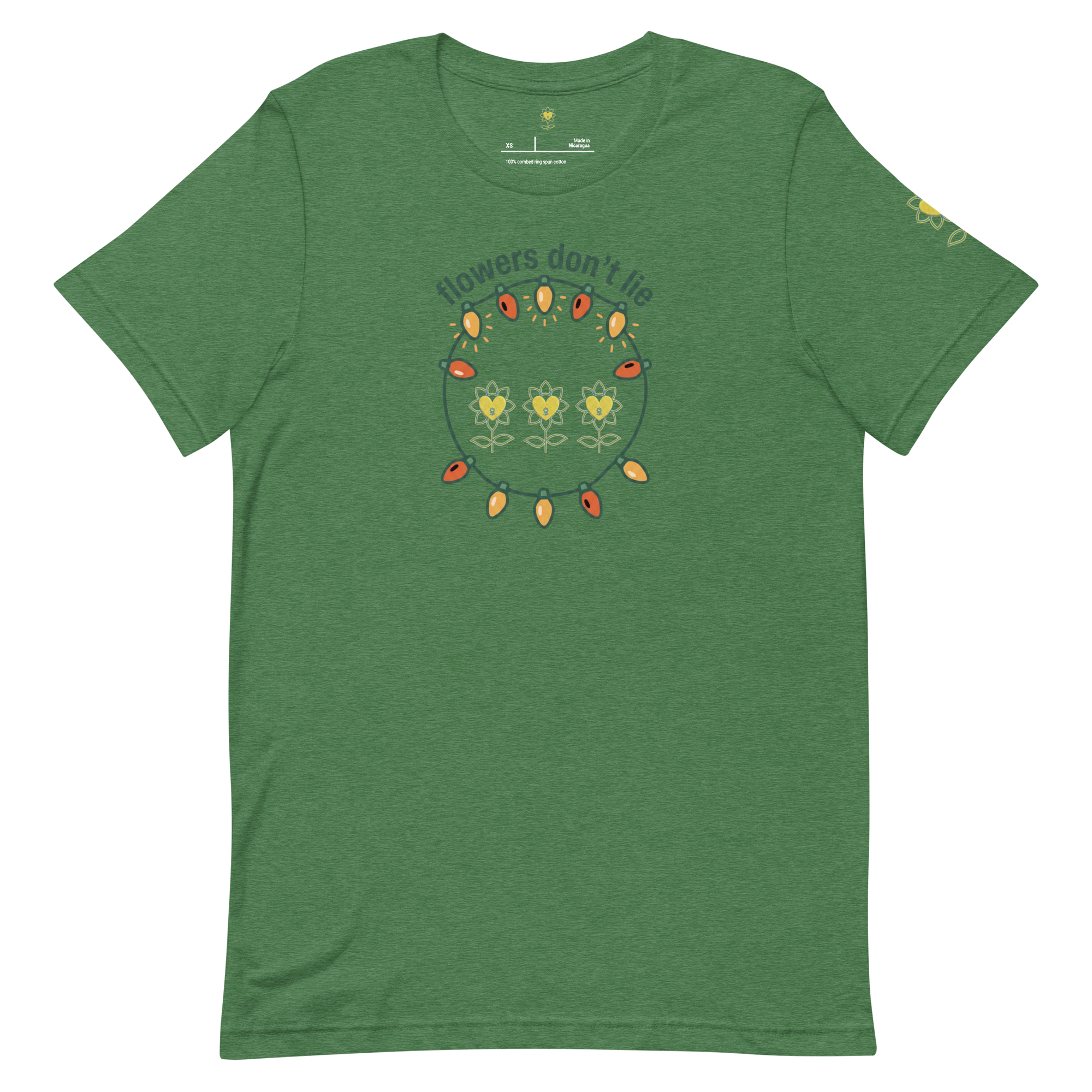 FlowersDontLie Unisex t-shirt - Alivwood