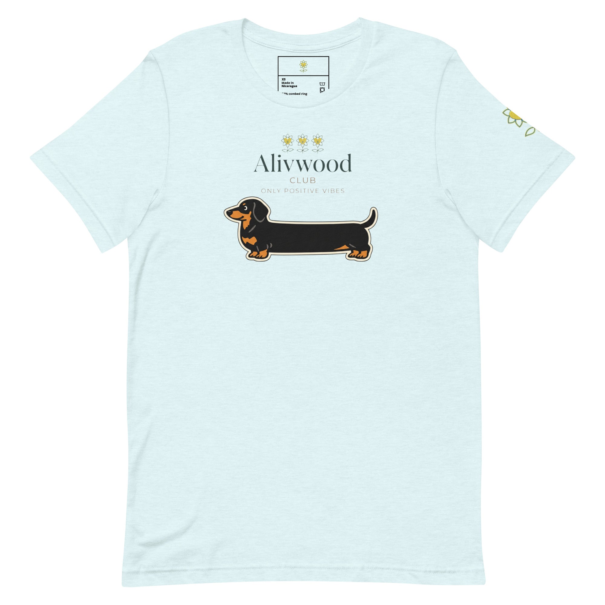 SausageDog Unisex t-shirt - Alivwood