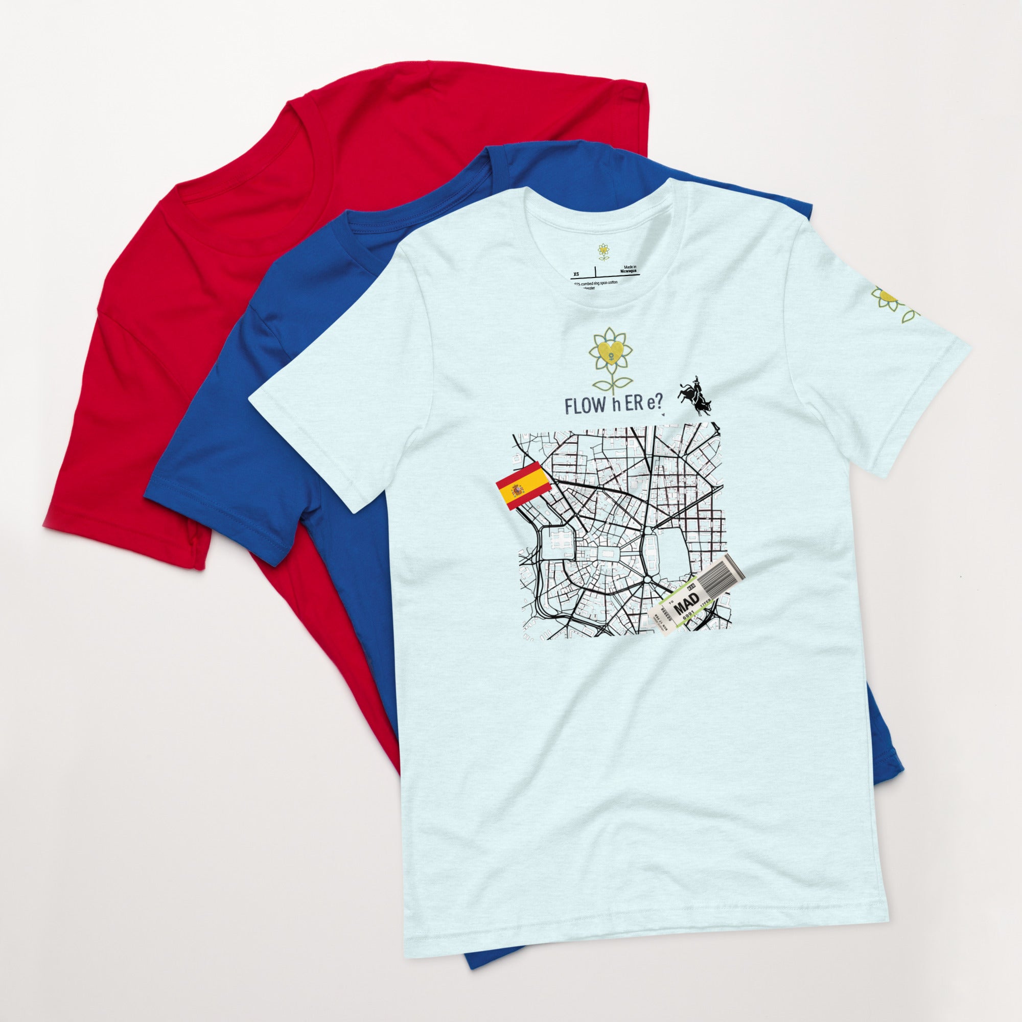 FloWhere? MAD Unisex t-shirt - Alivwood