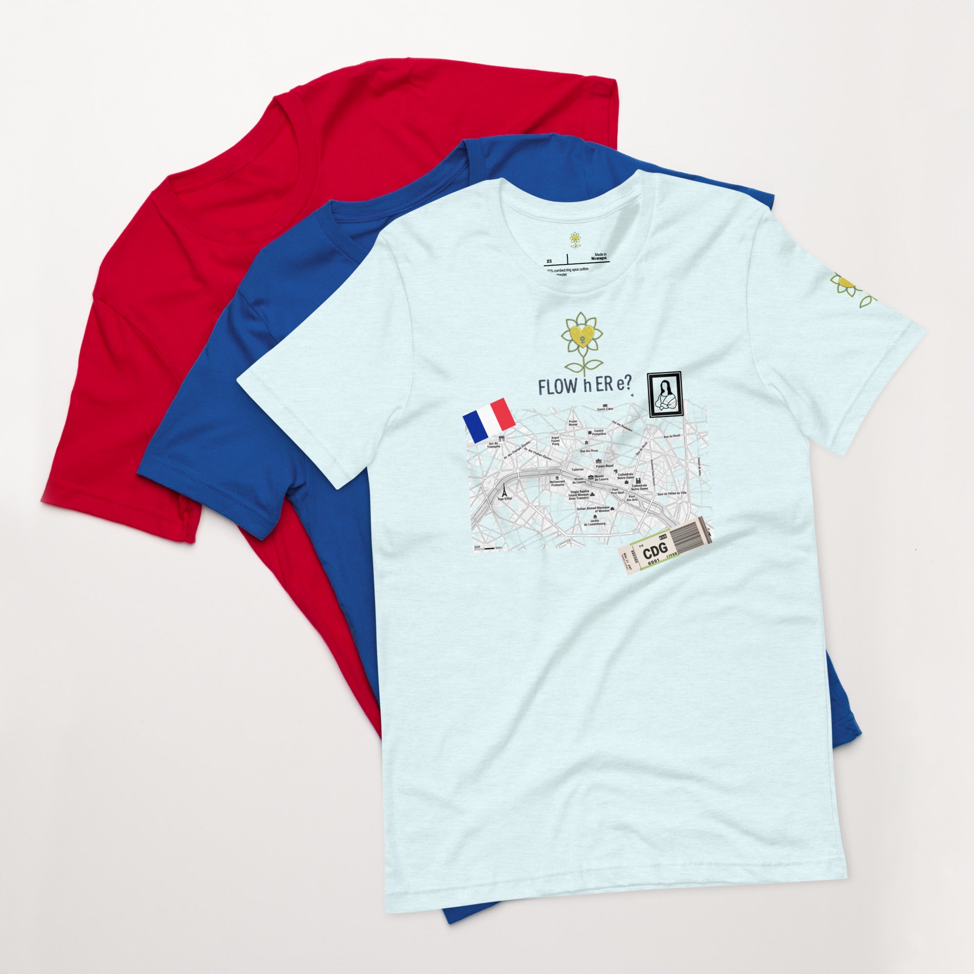 FloWhere? CDG — Unisex T-Shirt - Alivwood