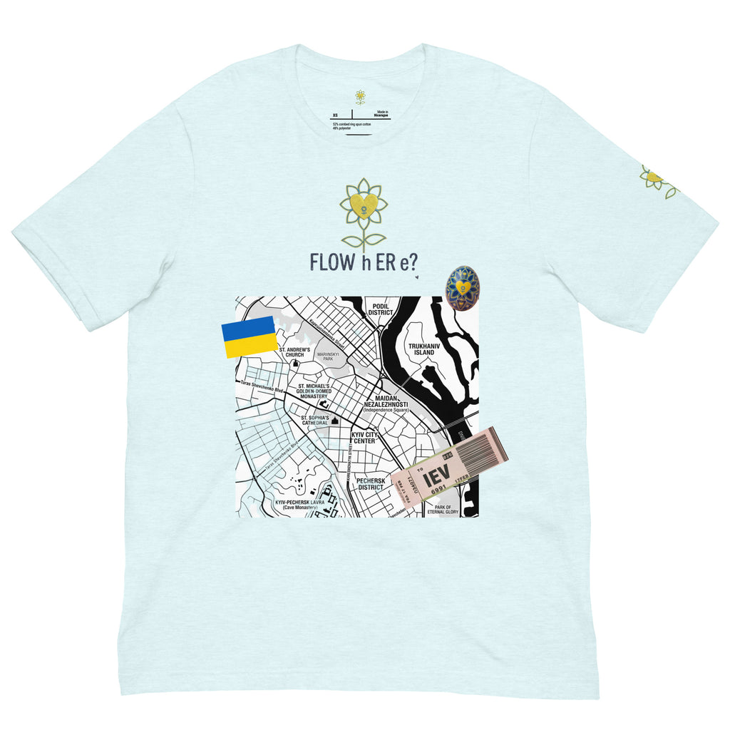 FloWhere? IEV — Unisex T-Shirt - Alivwood