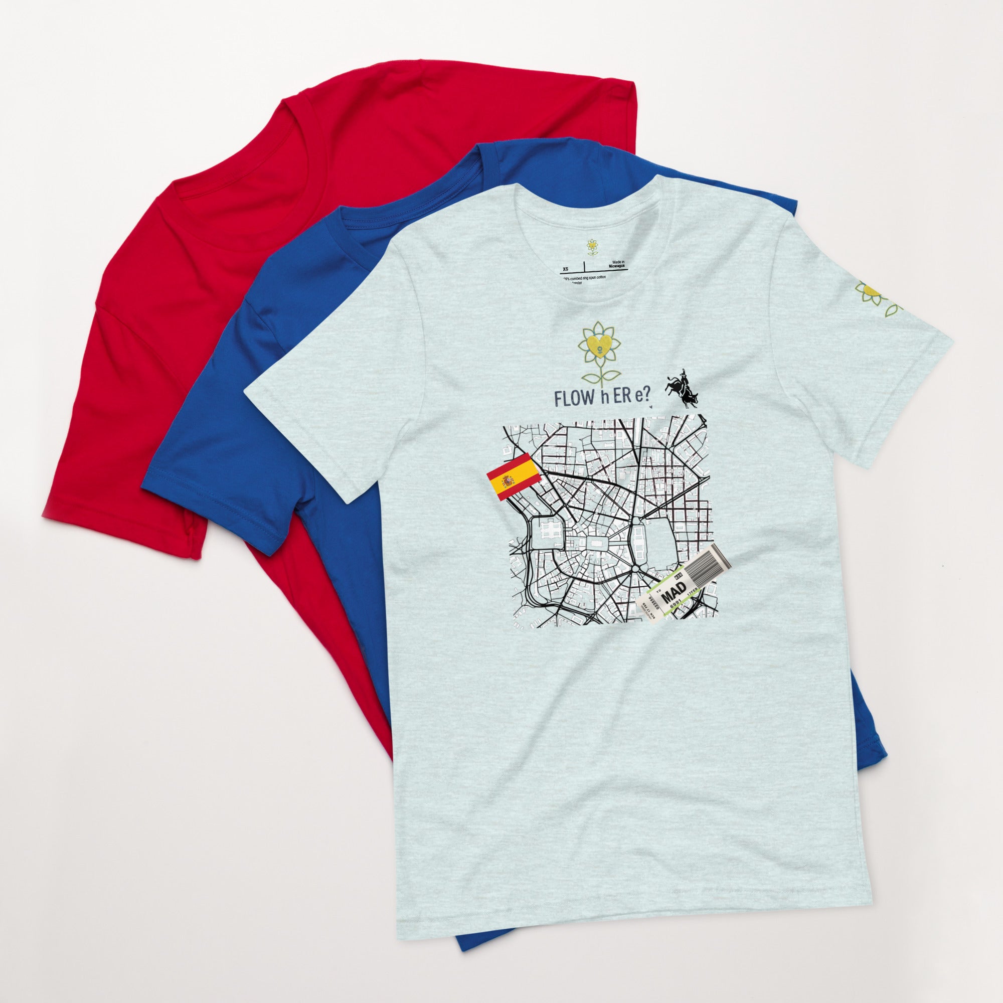 FloWhere? MAD Unisex t-shirt - Alivwood