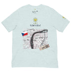 FloWhere? PRG — Unisex T-Shirt - Alivwood