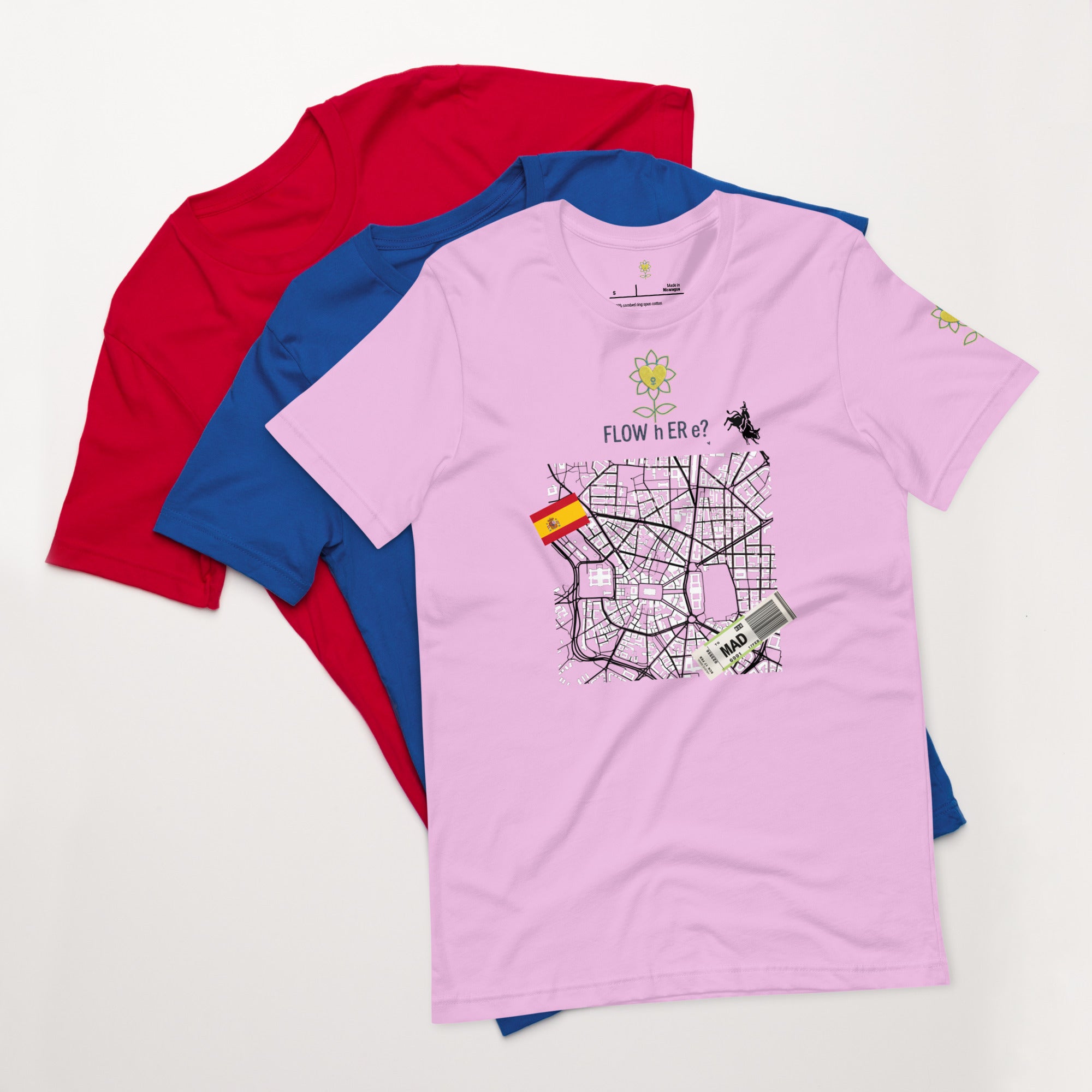 FloWhere? MAD Unisex t-shirt - Alivwood