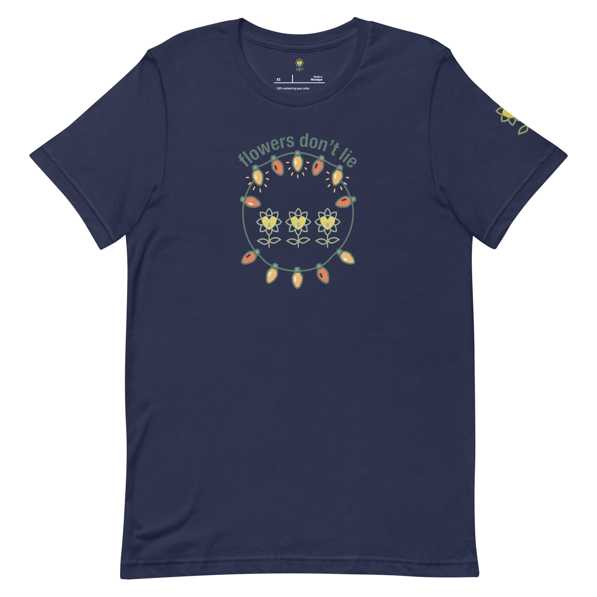 FlowersDontLie Unisex t-shirt - Alivwood