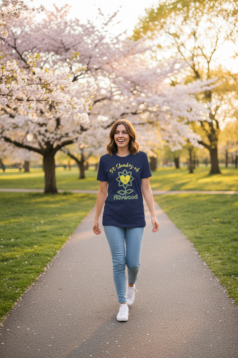 Alivwood 50Shadesof Unisex t-shirt - Alivwood