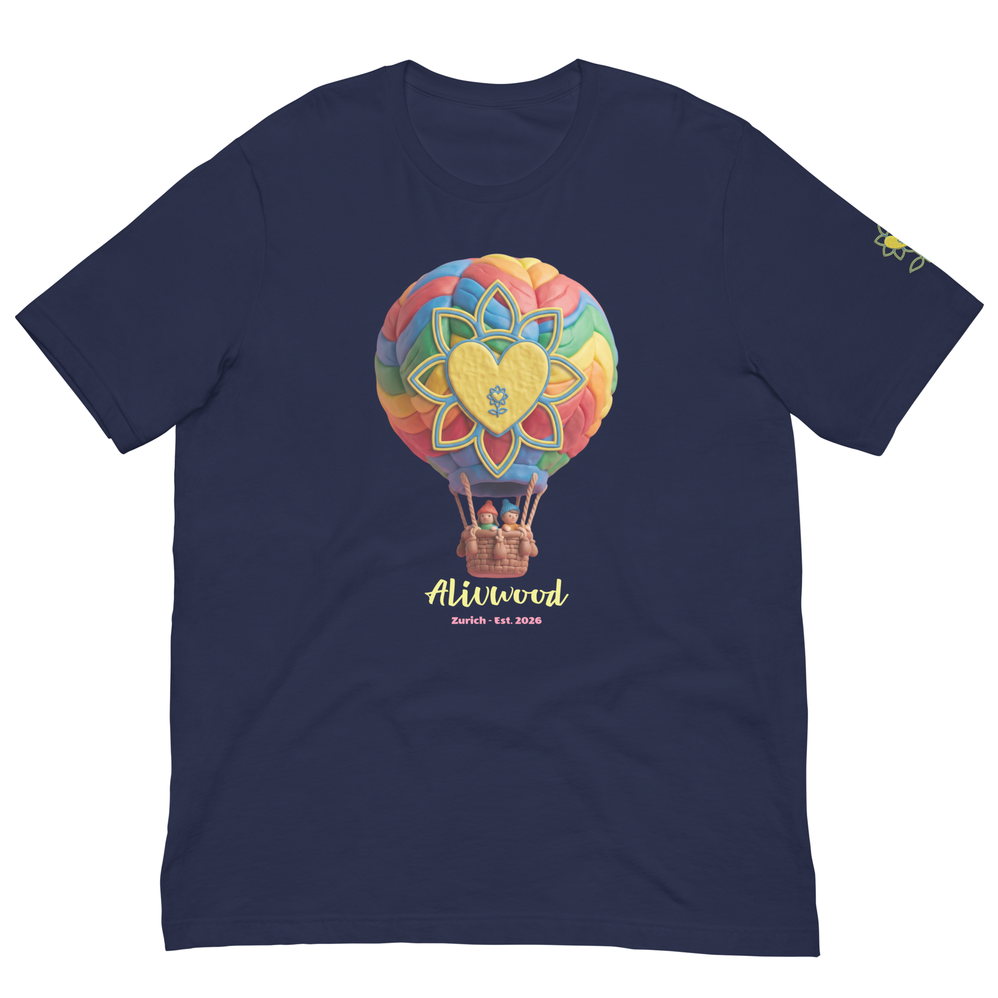 Alivwood Air Balloon Unisex t-shirt - Alivwood