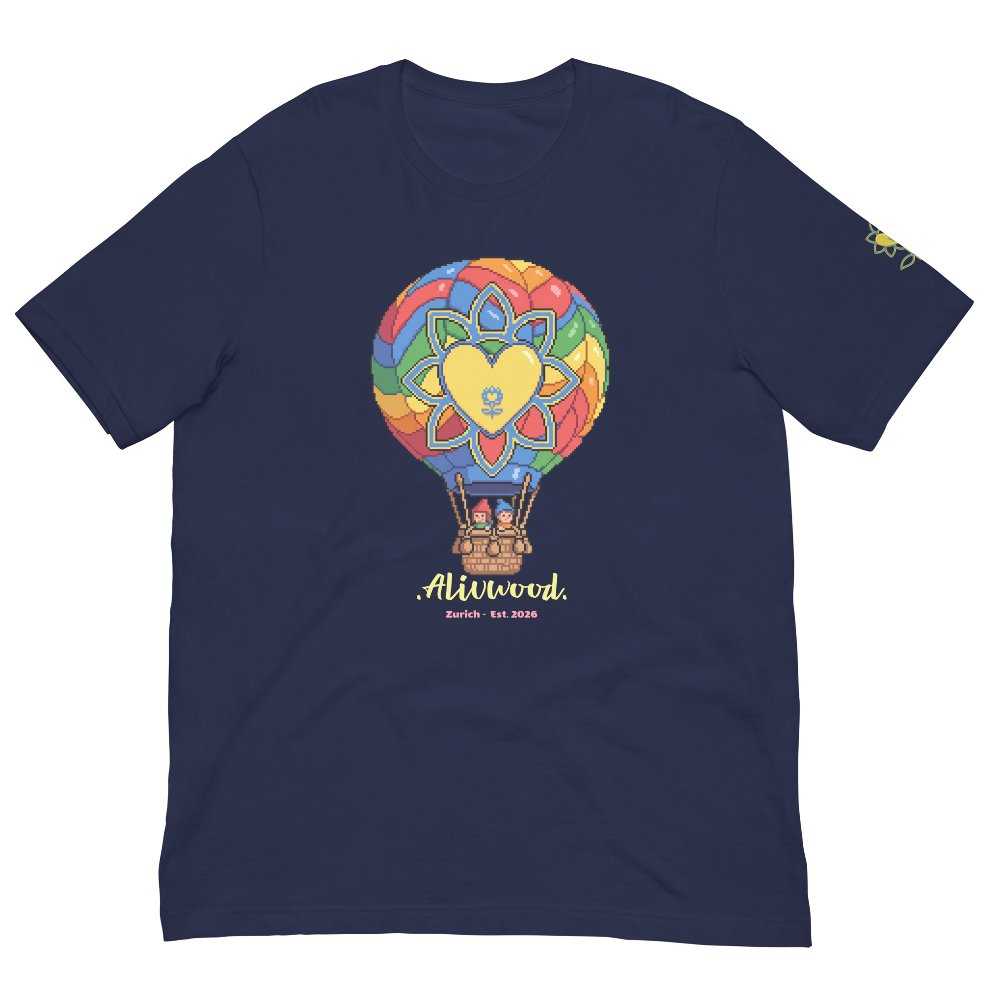 Alivwood Air Balloon Unisex t-shirt - Alivwood