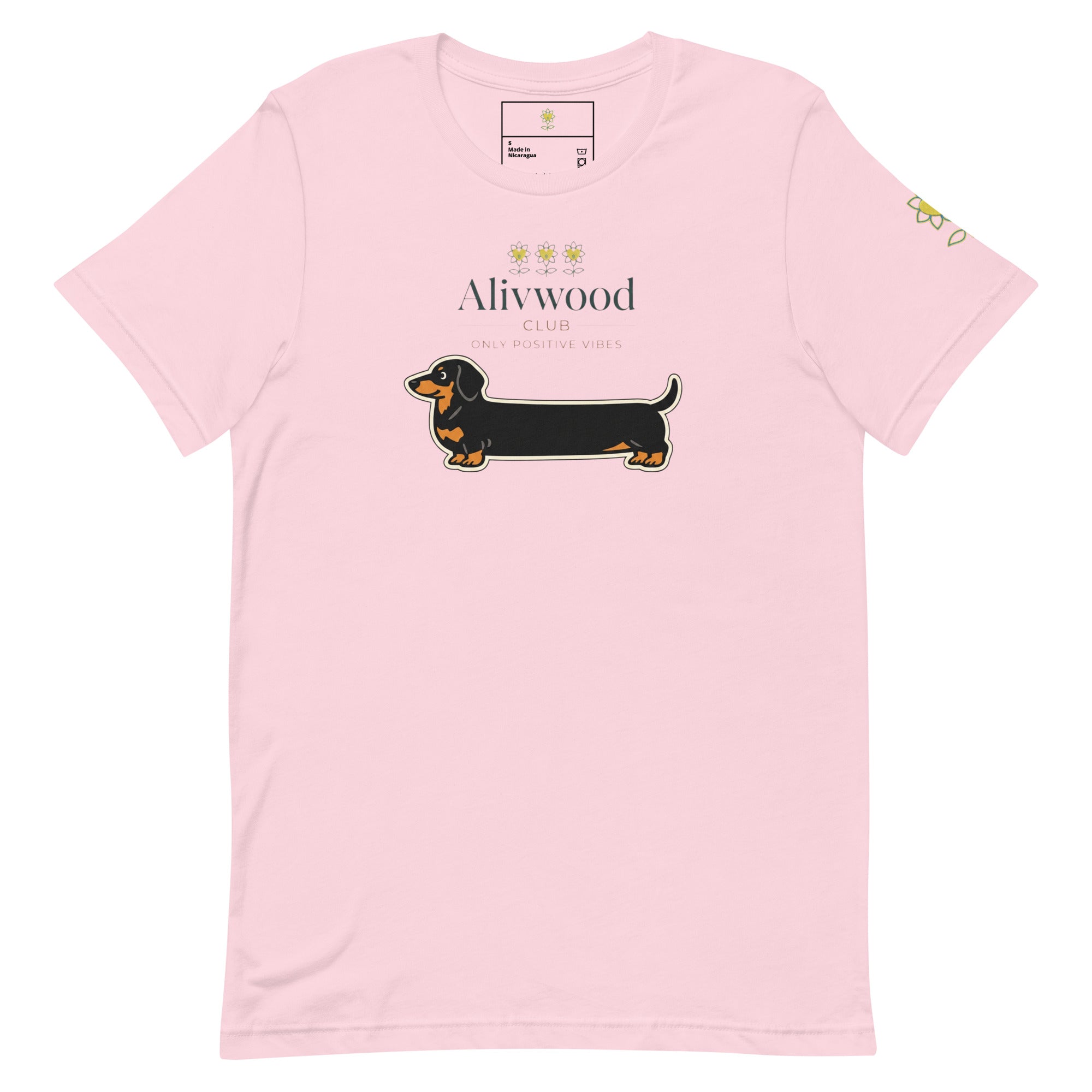 SausageDog Unisex t-shirt - Alivwood