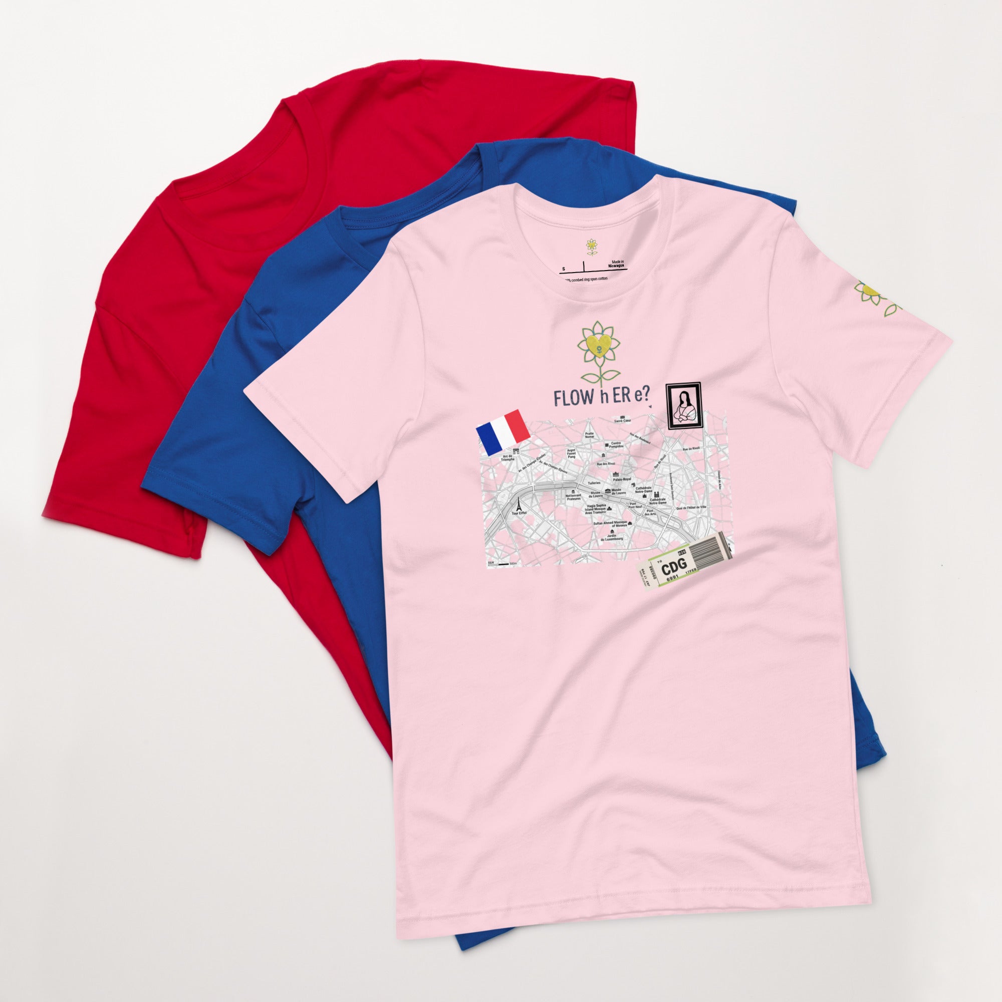 FloWhere? CDG — Unisex T-Shirt - Alivwood