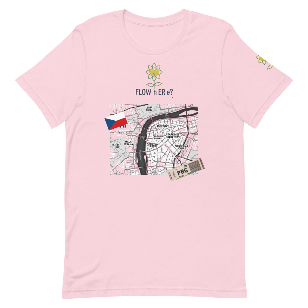 FloWhere? PRG — Unisex T-Shirt - Alivwood