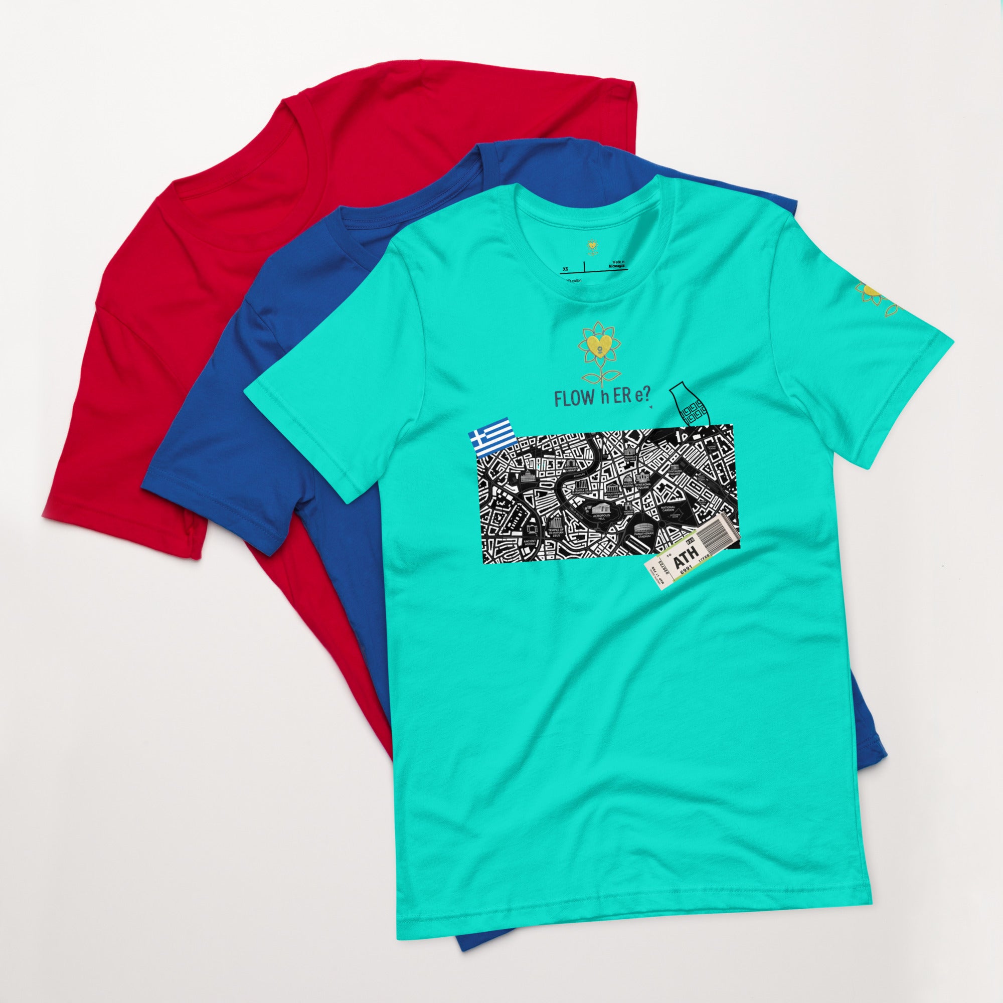 FloWhere? ATH Unisex t-shirt - Alivwood
