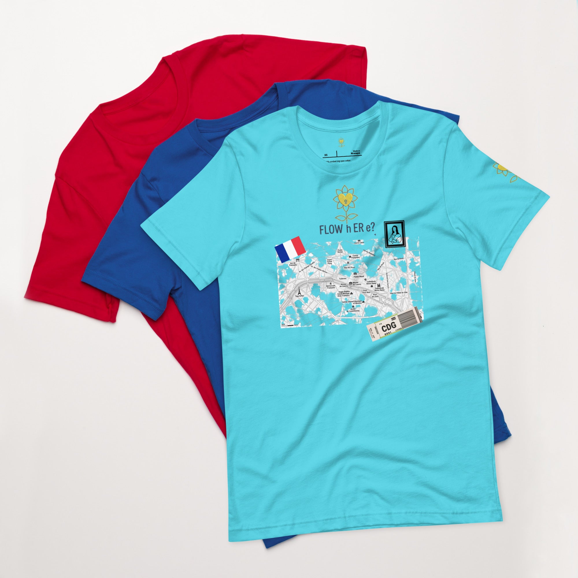 FloWhere? CDG — Unisex T-Shirt - Alivwood