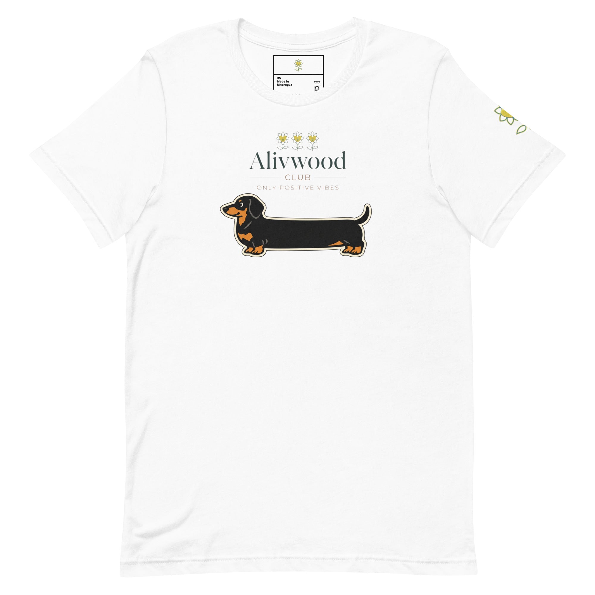 SausageDog Unisex t-shirt - Alivwood