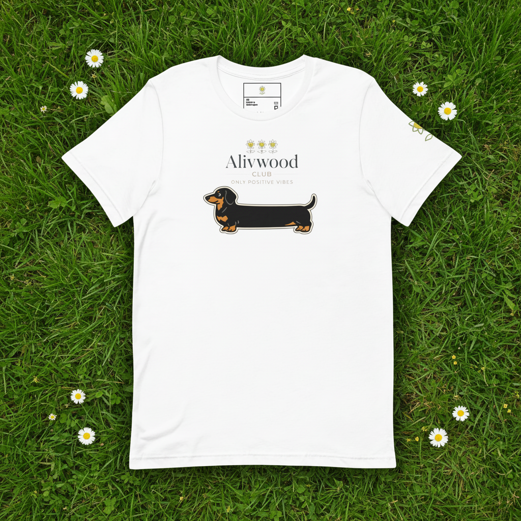 SausageDog Unisex t-shirt - Alivwood