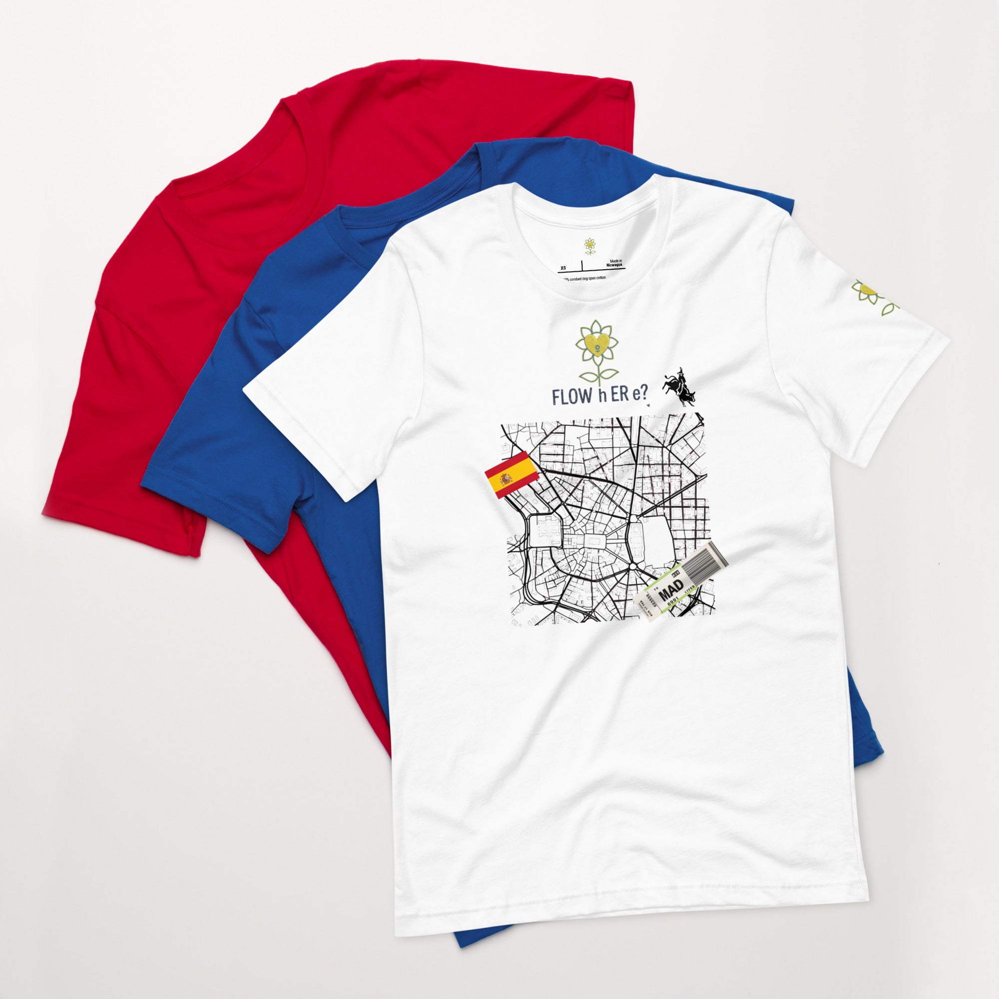 FloWhere? MAD Unisex t-shirt - Alivwood