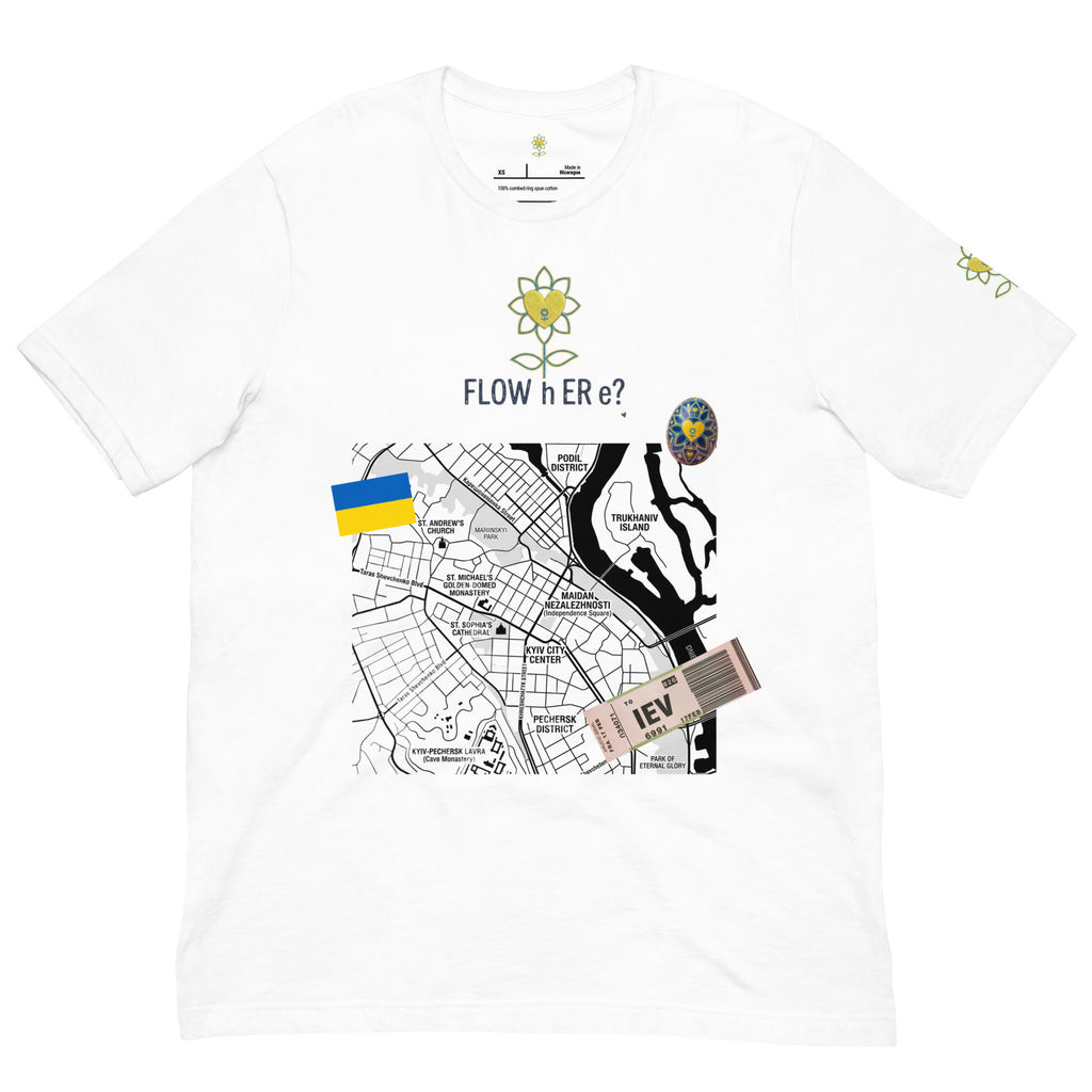 FloWhere? IEV — Unisex T-Shirt - Alivwood