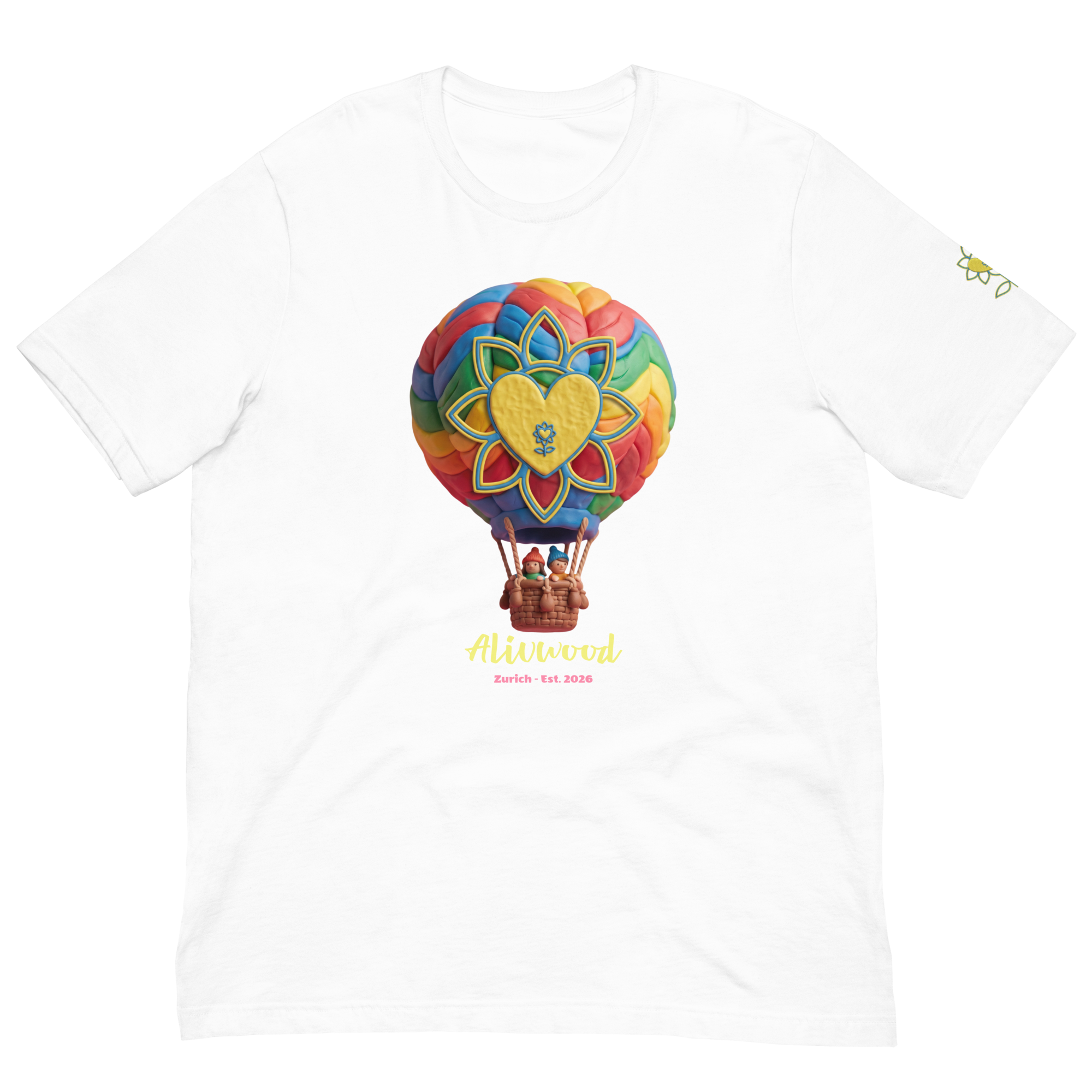 Alivwood Air Balloon Unisex t-shirt - Alivwood