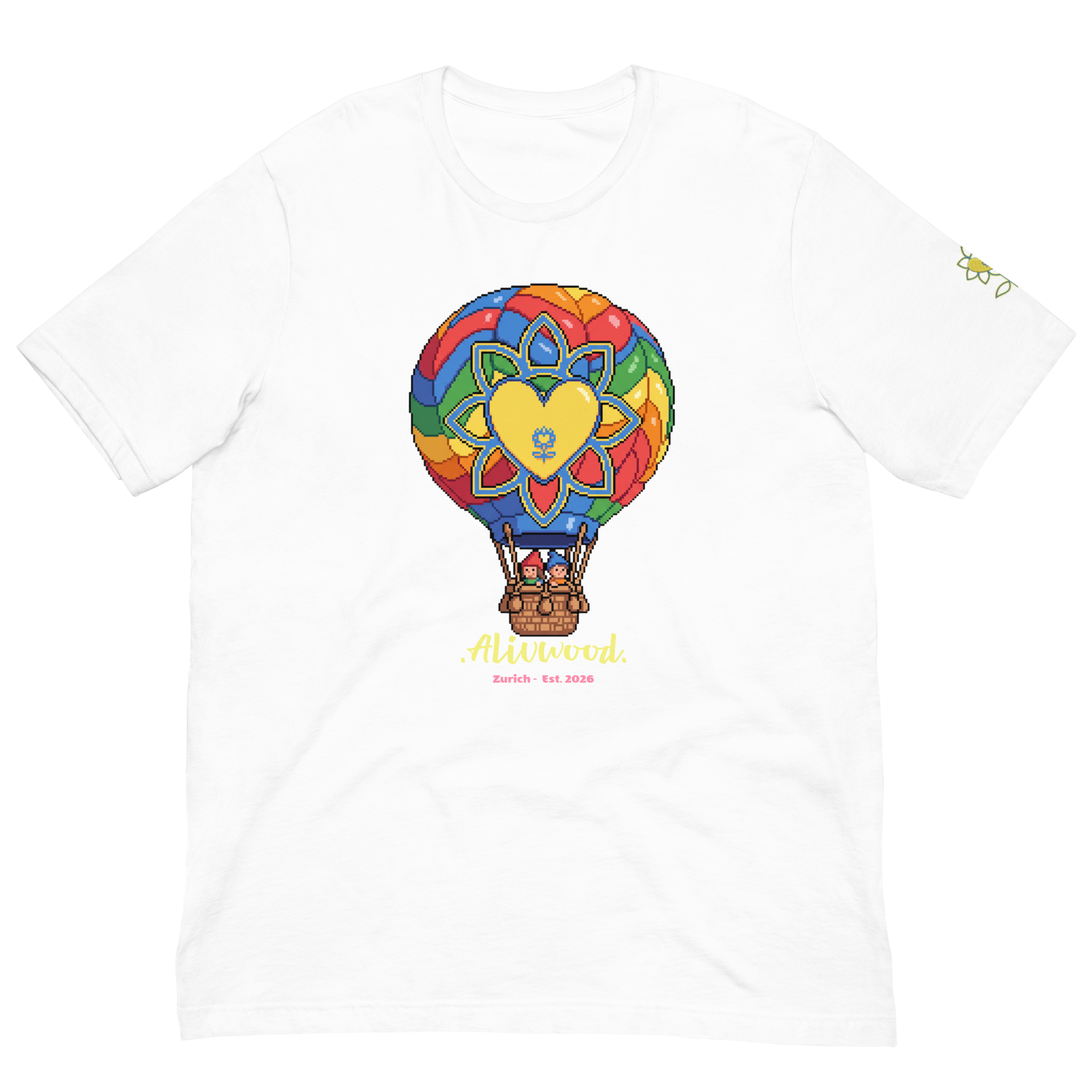 Alivwood Air Balloon Unisex t-shirt - Alivwood
