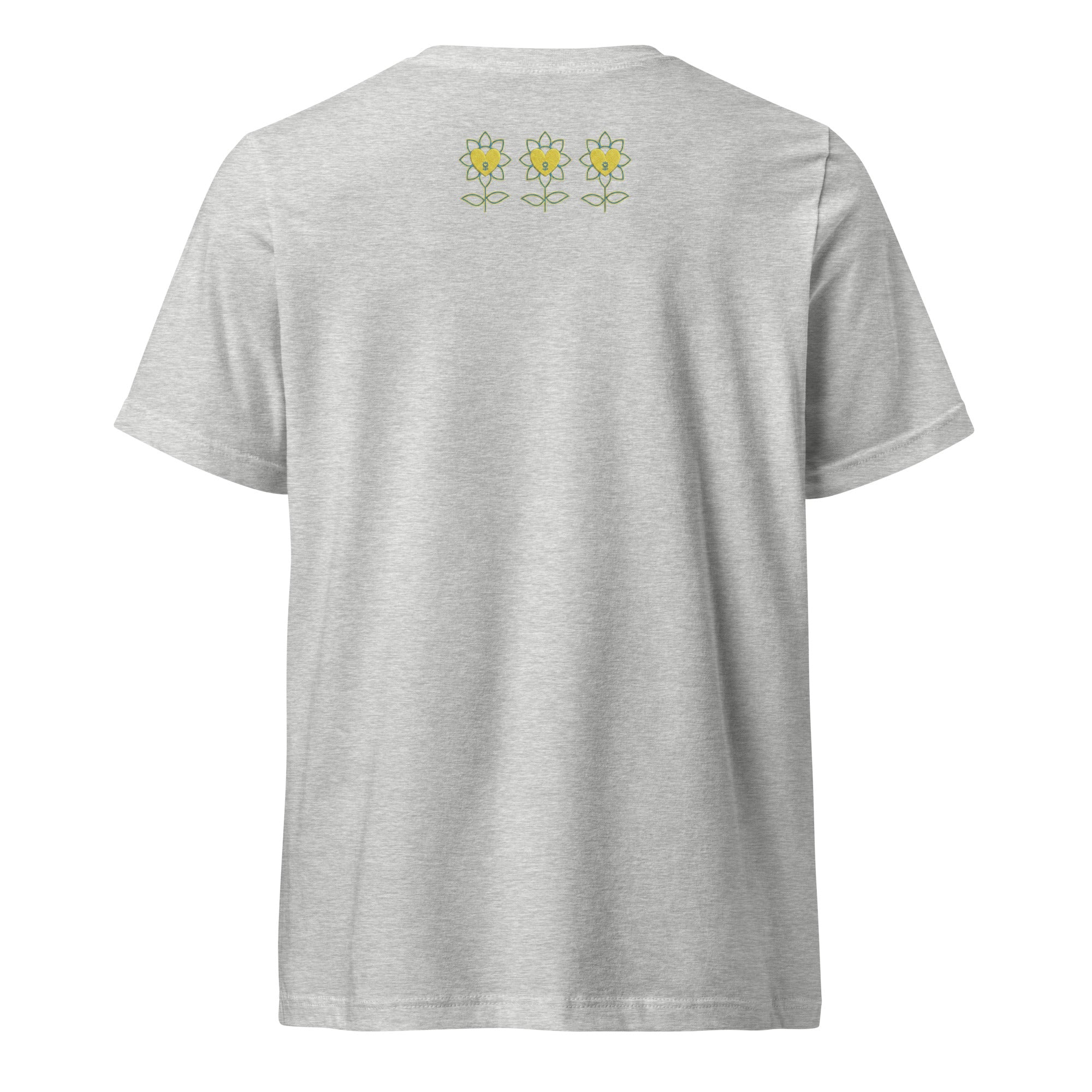 FlowerMood Unisex Short Sleeve V-Neck T-Shirt - Alivwood