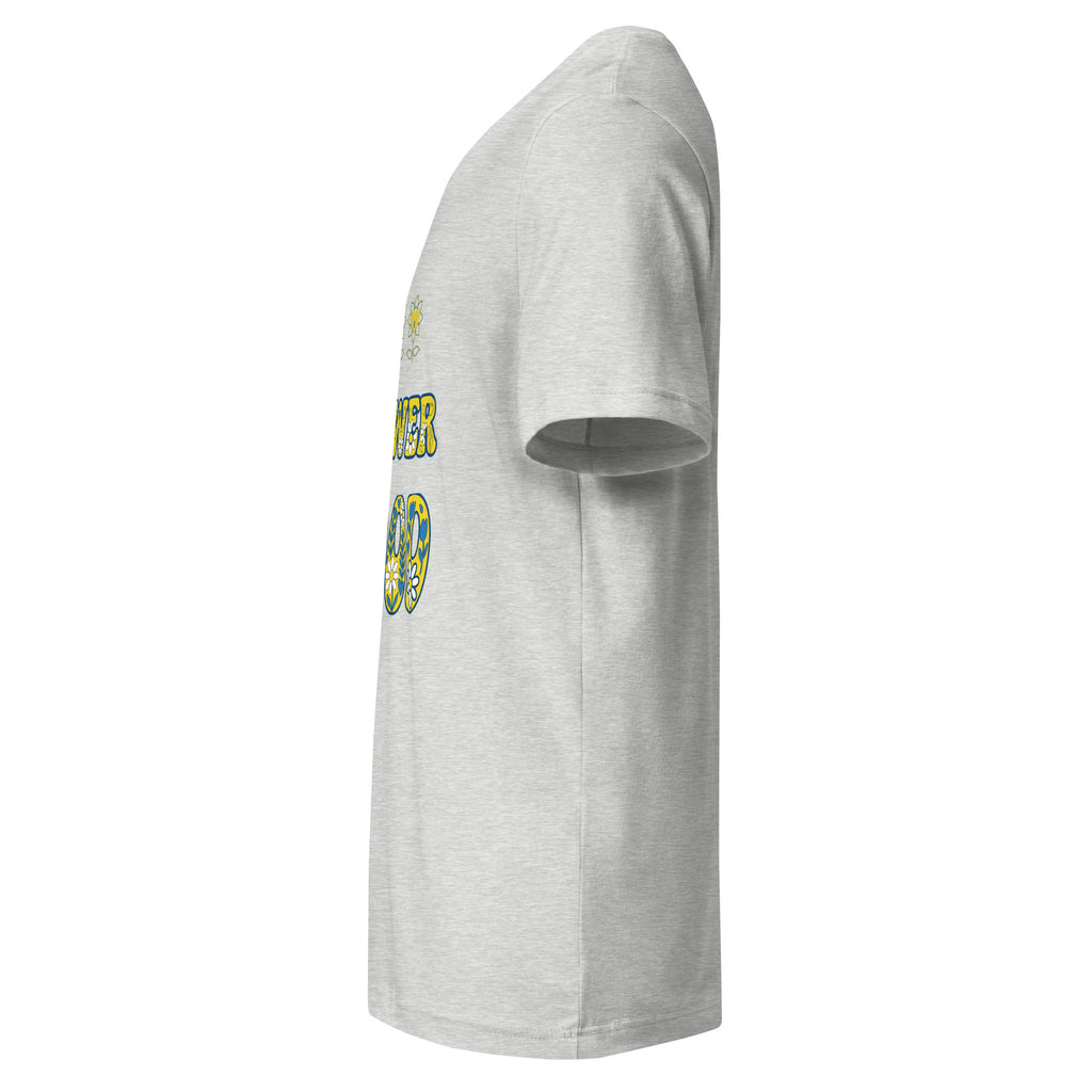 FlowerMood Unisex Short Sleeve V-Neck T-Shirt - Alivwood
