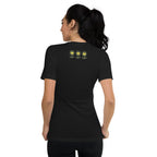 FlowerMood Unisex Short Sleeve V-Neck T-Shirt - Alivwood