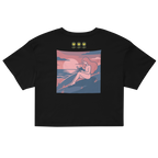 Rose Palette Woman reading Women’s crop top - Alivwood