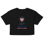 Rose Palette Woman reading Women’s crop top - Alivwood