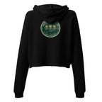 Alivwood Embroidery Crop Hoodie - Alivwood