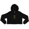 Alivwood Embroidery Crop Hoodie - Alivwood
