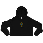 Alivwood Embroidery Crop Hoodie - Alivwood