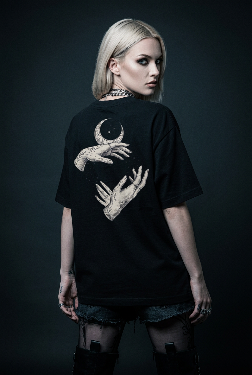 Hands of Fate Women’s heavyweight boxy tee - Alivwood