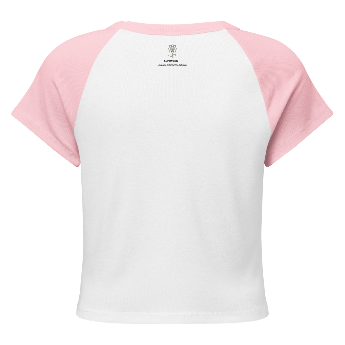 Don't follow the light Women’s micro rib raglan baby tee - Alivwood