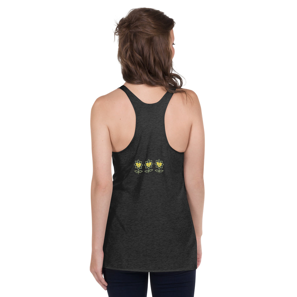 FlowerEnergy Women's Racerback Tank - Alivwood